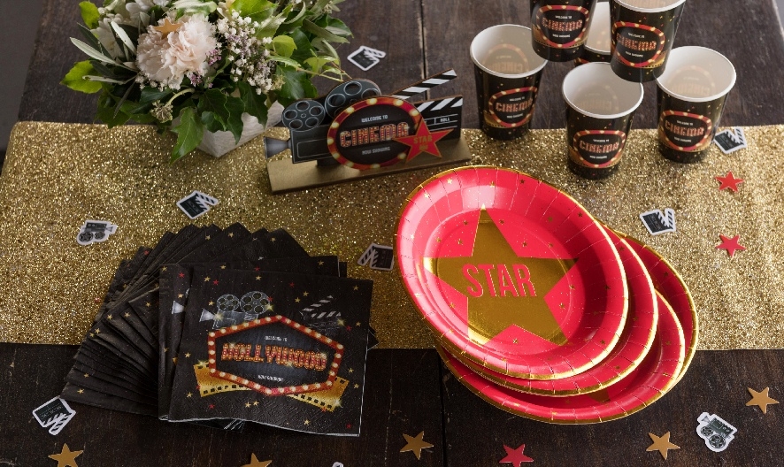 8 Assiettes en carton - Mon Premier Anniversaire - Jour de Fête - Chic -  Top Thèmes