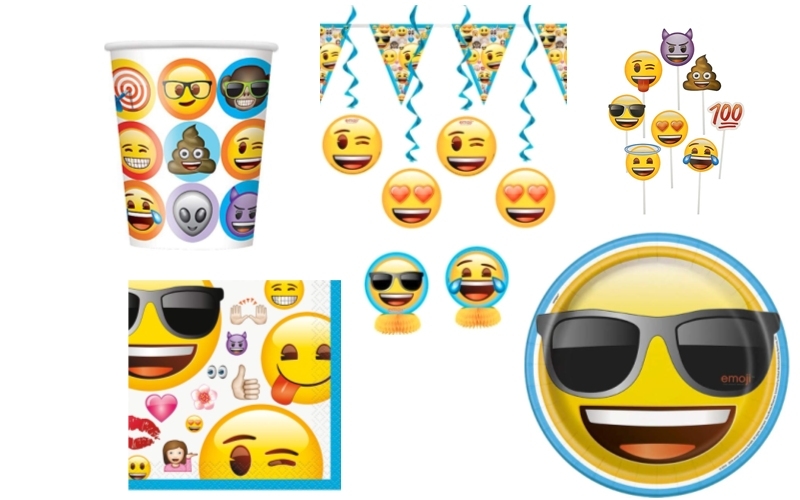 Decoration Theme Emoji Emoticnes Articles De Fete Decoration Mariage Deco De Table Anniversaire