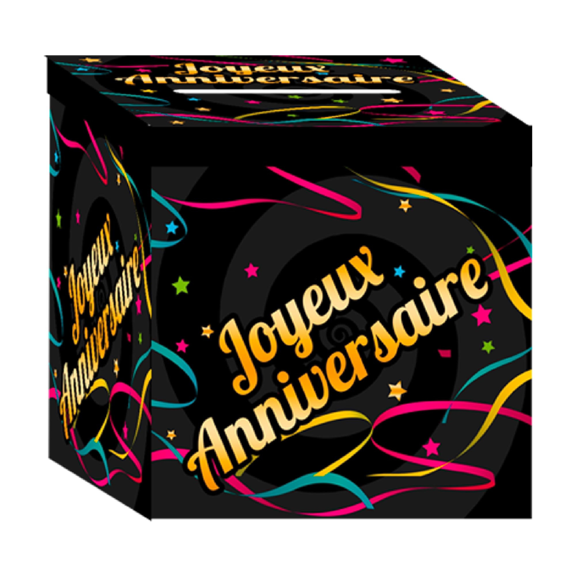 Urne “Joyeux Anniversaire” - Multicolores