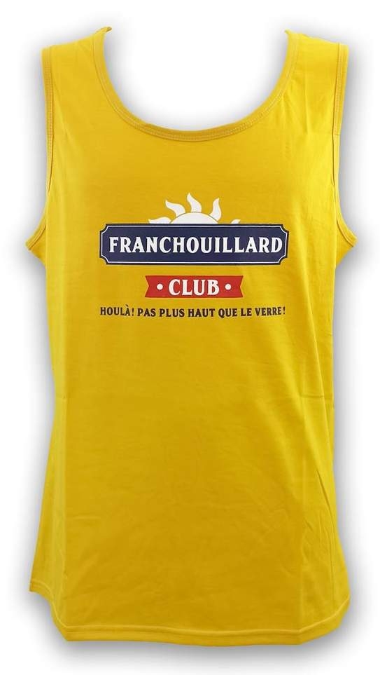 T-Shirt Marcel Franchouillard Club, jaune taille XL