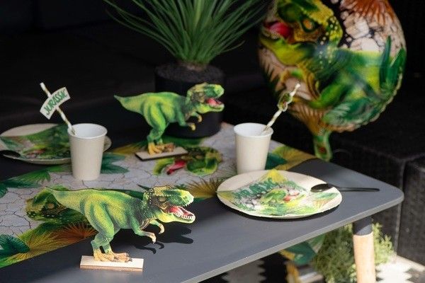 Décor Centre de Table Dinosaure 24 cm en bois