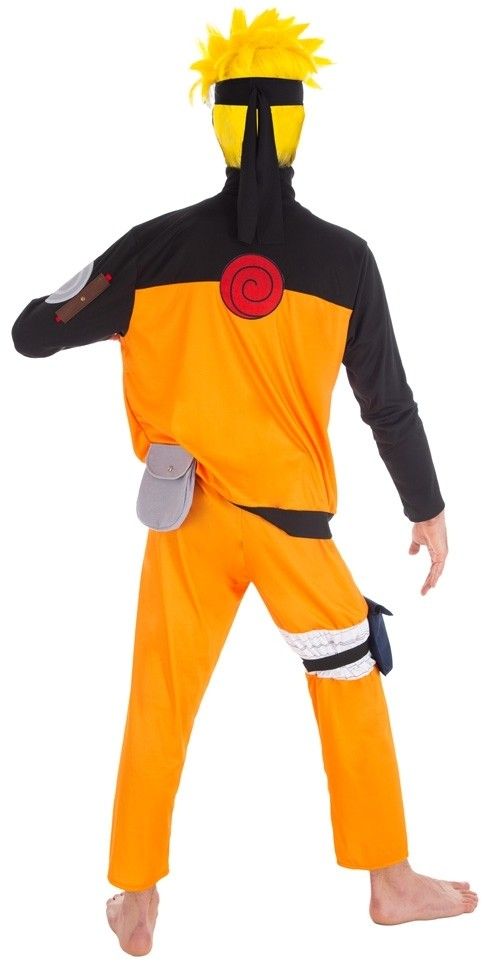 Perruque Naruto Jaune - accessoire deguisement pas cher - Badaboum