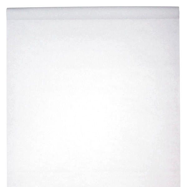 Nappe papier tendance lin blanche 25 m