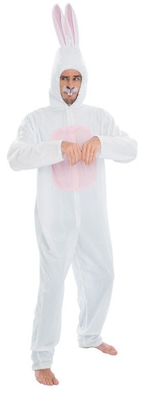 Costume Mascotte Lapin Adulte Taille Unique L-XXL - Déguisement
