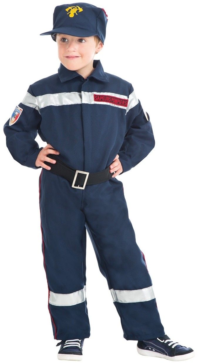 Bandicoot-C24-Costume pompier 4/6 ans dans Costumes Garçons de