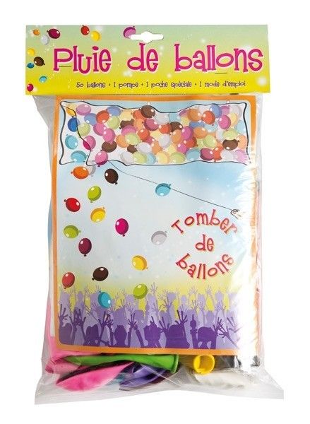 Sachet de ballons multicolores