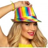 Chapeau Popstar Multicolore