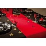 Chaks 0868, Chemin de table LUXE Rouge, style tapis rouge
