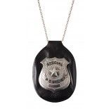 P'TIT Clown re10433 - Collier Badge de policier