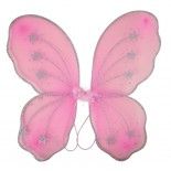 P'TIT Clown re10873 - Ailes de papillon - 32 x 48 cm, rose