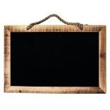 Chaks 10929, Grand Tableau artisanal bois ardoise 60 x 40cm à suspendre