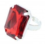 Chaks 11107, Bague de Vampire avec grosse pierre rouge