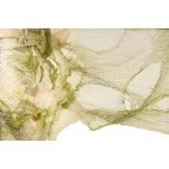 Tissu Déco en lambeaux 150cm Verdâtre