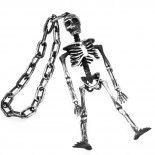 Petit Squelette sur chaine, Argent