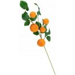 Branche 50cm avec feuilles et 5 Mandarines