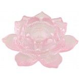 LOT de 12 Bougeoirs ROSA en verre 2 EN 1, Rose Water