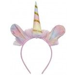 Serre-tête Licorne pastel