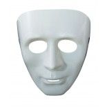 P'TIT Clown re14252 - Masque adulte rigide - visage blanc