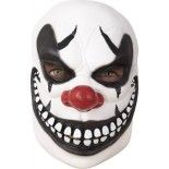 P'TIT Clown re16387 - Masque latex de clown effrayant