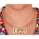 Collier doré DISCO