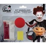 P'TIT Clown re20600 - Kit maquillage clown terrifiant