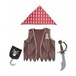 P'TIT Clown re21011 - Set déguisement enfant Pirate