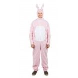 P'TIT Clown re21128 - Déguisement de Lapin rose adulte taille L/XL