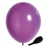 Sachet 25 ballons Opaques 25cm, Violet 25cm