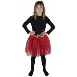 P'TIT Clown re22365 - Tutu de Noël rouge enfant