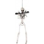 P'TIT Clown re22995 - Squelette de prisonnier à suspendre de 40 cm