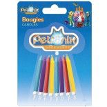 P'TIT Clown re23206 - Lot de 13 bougies coloriés Petronix