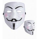 P'TIT Clown re23520 - Masque adulte dur anonyme