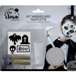 P'TIT Clown re23599 - Kit maquillage avec stickers squelette/fantôme