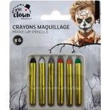 P'TIT Clown re23605 - Crayon maquillage gras colrois Halloween