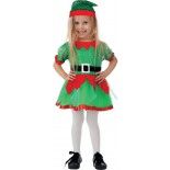 P'TIT Clown re23650 - Déguisement enfant lutin fille, 104 cm 3/4 ans