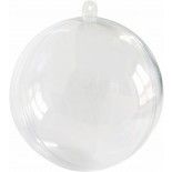 SANTEX 2969-0-10, Lot 50 BOULES 10 cm en PVC (à monter) 