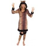 Chaks 31 250238 04, Déguisement Robe capuche Tigre adulte