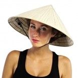 P'TIT Clown re34700 - Chapeau paille vietnamien adulte