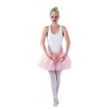 P'TIT Clown re39903 - Tutu en tulle doublé rose pâle