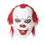 P'TIT Clown re40763 - Masque latex intégral Clown tueur