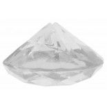 Sachet de 4 marque-place Diamant, transparent