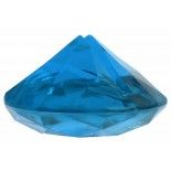 Sachet de 4 marque-place Diamant, turquoise