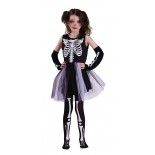 P'TIT Clown re44028 - Déguisement de squelette fille 10/12 ans