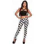 Leggings Racing damier, adulte