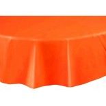 Nappe plastique RONDE Ø, Orange