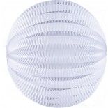 Party Pro 50212L, Lampion rond blanc 30 cm