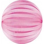 Party Pro 50220M, Lampion rond Rose 20 cm