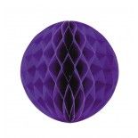 Party Pro 50228M, Boule alvéolée Violet 20 cm