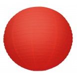 Party Pro 5029M, Boule Japonaise Rouge 35 cm taille M
