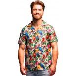 Chemise TROPICALE colorée adulte taille L